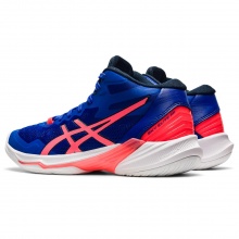 Asics Volleyball Shoes Sky Elite FF MT 2 Blue/Coral Red Women